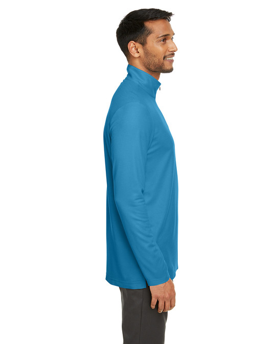 Core 365 CE405 - Hommes Fusion ChromaSoft Pique Quarter-Zip
