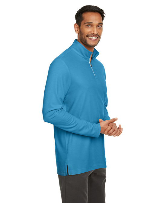 Core 365 CE405 - Hommes Fusion ChromaSoft Pique Quarter-Zip