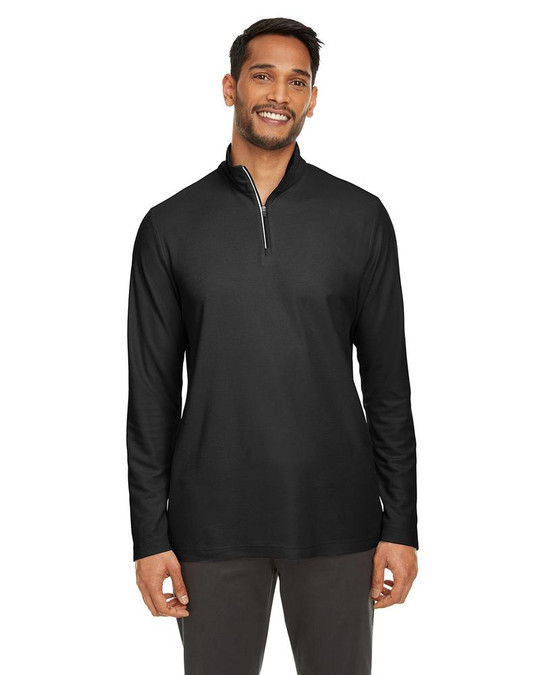 Core 365 CE405 - Hommes Fusion ChromaSoft Pique Quarter-Zip