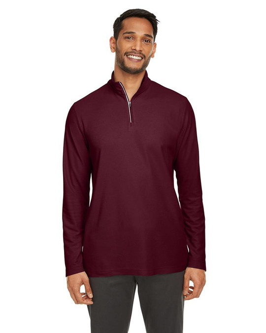 Core 365 CE405 - Hommes Fusion ChromaSoft Pique Quarter-Zip