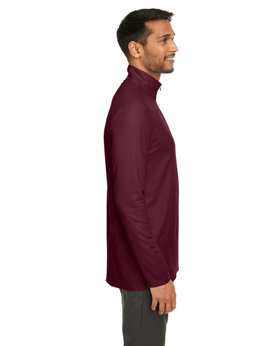 Core 365 CE405 - Hommes Fusion ChromaSoft Pique Quarter-Zip