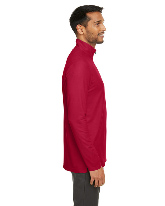 Core 365 CE405 - Hommes Fusion ChromaSoft Pique Quarter-Zip