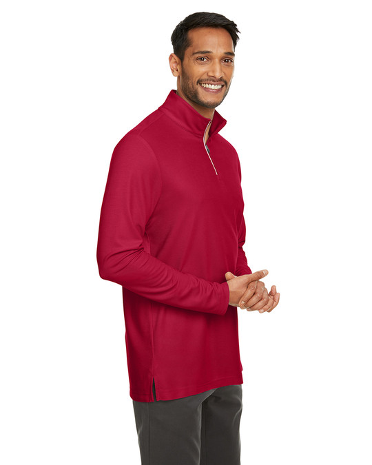 Core 365 CE405 - Hommes Fusion ChromaSoft Pique Quarter-Zip