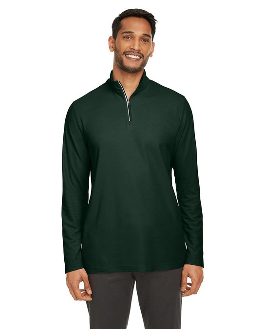 Core 365 CE405 - Hommes Fusion ChromaSoft Pique Quarter-Zip