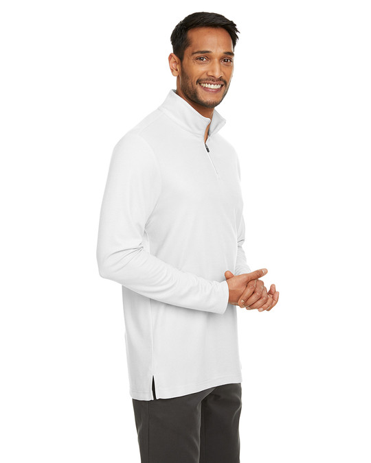 Core 365 CE405 - Hommes Fusion ChromaSoft Pique Quarter-Zip