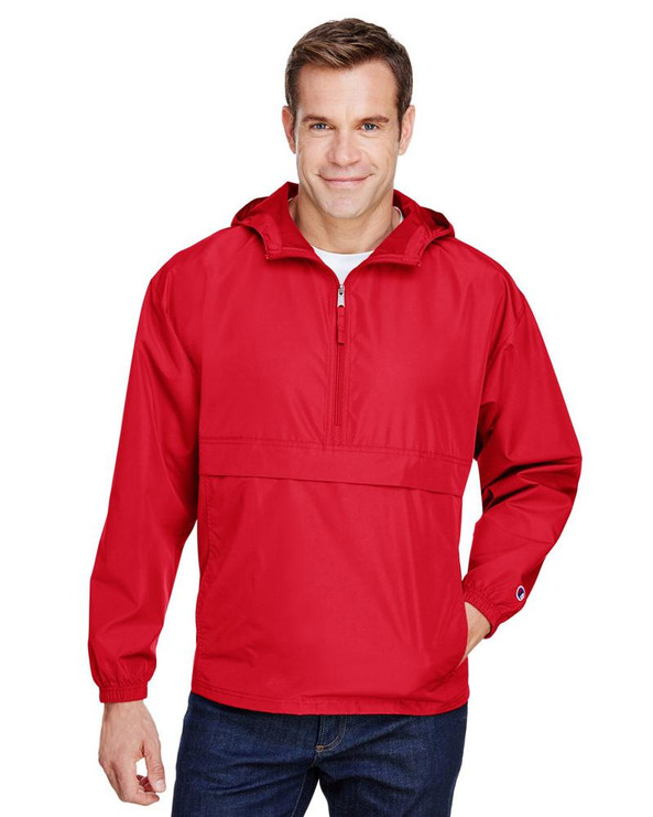 Champion CO200 - Adult Packable Anorak 1/4 Zip Jacket