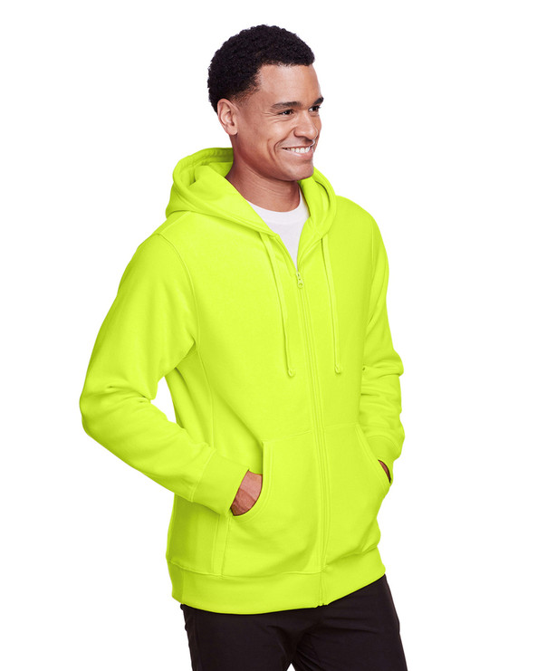 Team 365 TT95 - Men's Zone HydroSport Heavyweight Full-Zip Hooded Sweatshirt