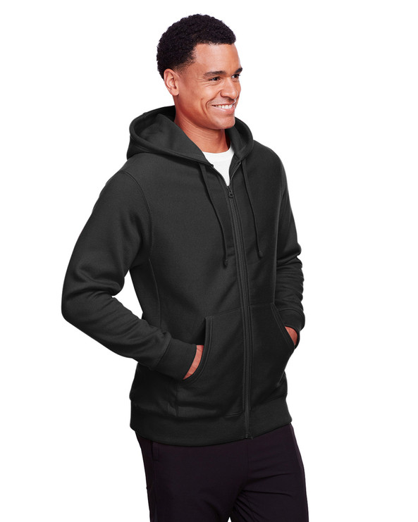 Team 365 TT95 - Men's Zone HydroSport Heavyweight Full-Zip Hooded Sweatshirt