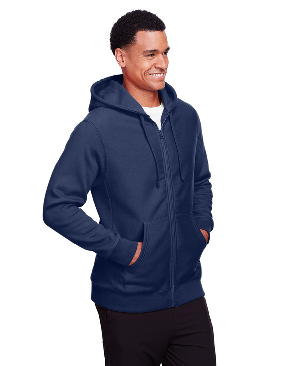 Team 365 TT95 - Men's Zone HydroSport Heavyweight Full-Zip Hooded Sweatshirt