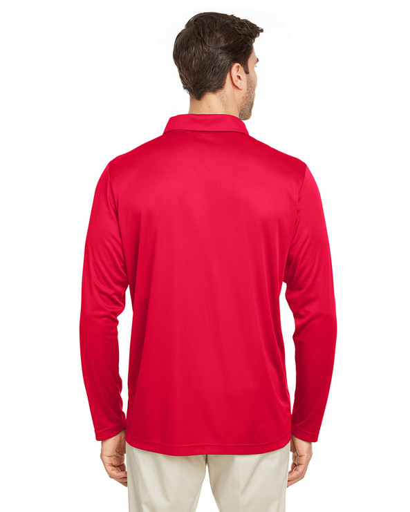 Team 365 TT51L - Men's Zone Performance Long Sleeve Polo