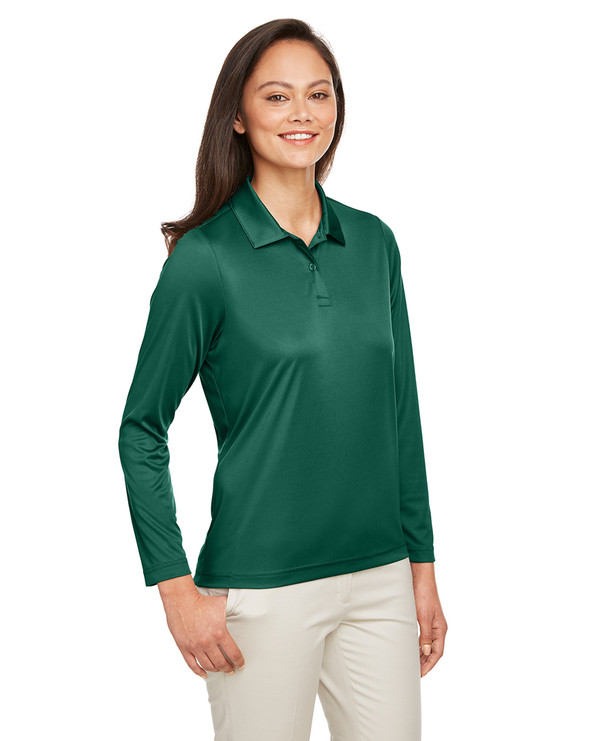 Team 365 TT51LW - Ladies Zone Performance Long Sleeve Polo
