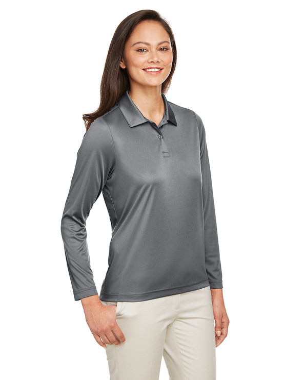 Team 365 TT51LW - Ladies Zone Performance Long Sleeve Polo