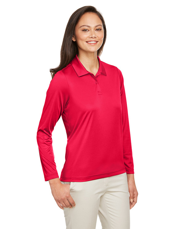 Team 365 TT51LW - Ladies Zone Performance Long Sleeve Polo