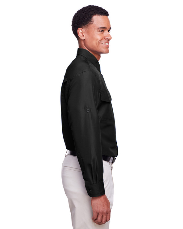 Harriton M580L - Men's Key West Long-Sleeve Performance Staff Shirt