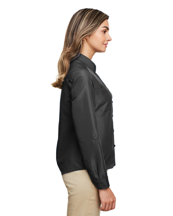 Harriton M580LW - Ladies Key West Long-Sleeve Performance Staff Shirt
