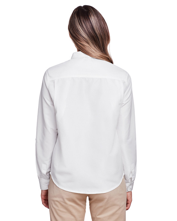 Harriton M580LW - Ladies Key West Long-Sleeve Performance Staff Shirt
