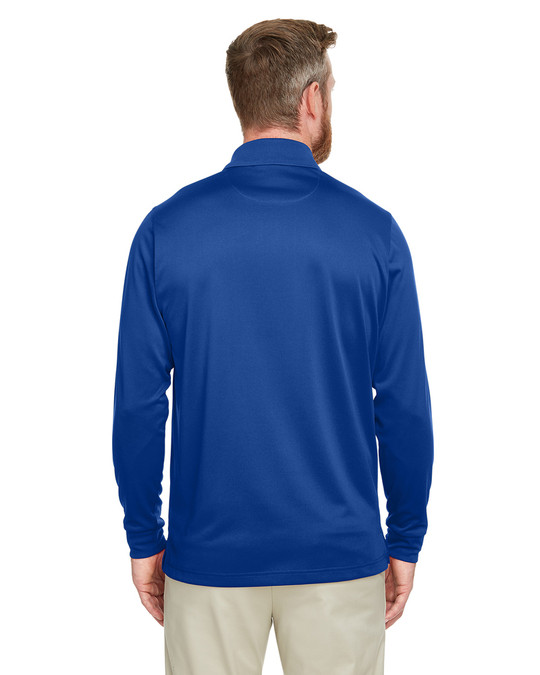 Harriton M348L - Polo à manches longues Advantage Snag Protection Plus IL pour hommes