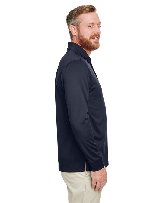 Harriton M348L - Polo à manches longues Advantage Snag Protection Plus IL pour hommes
