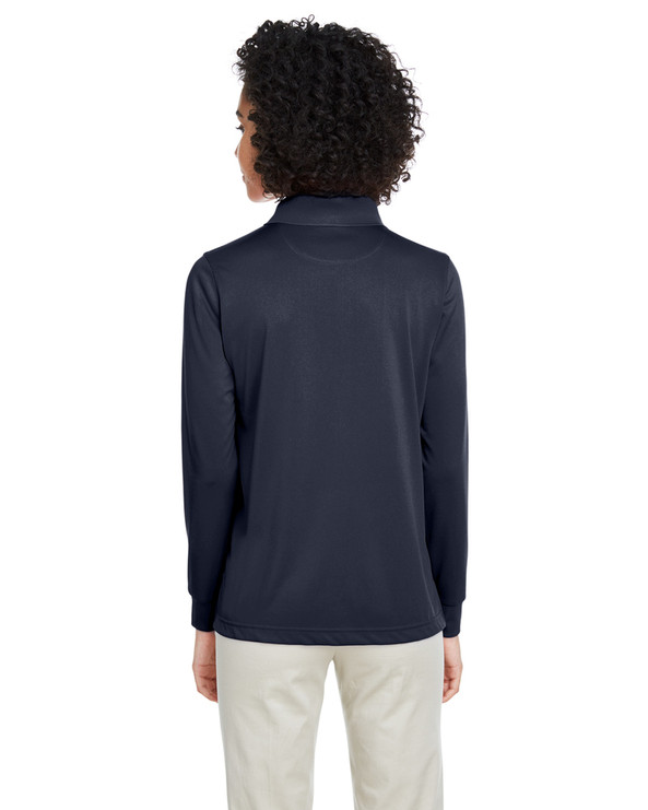 Harriton M348LW - Ladies Advantage Snag Protection Plus IL Long Sleeve Polo
