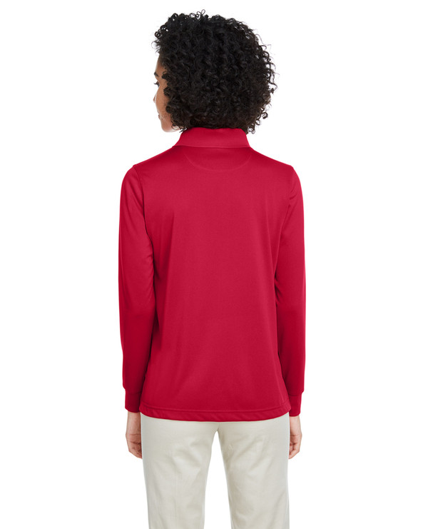 Harriton M348LW - Ladies Advantage Snag Protection Plus IL Long Sleeve Polo