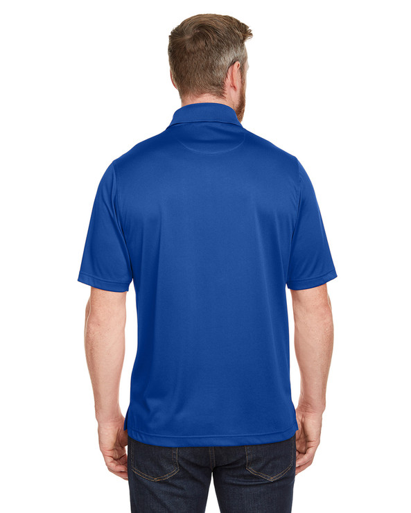 Harriton M348P - Men's Advantage Snag Protection Plus IL Pocket Polo