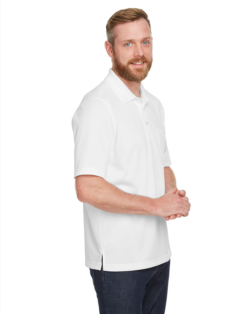 Harriton M348P - Men's Advantage Snag Protection Plus IL Pocket Polo