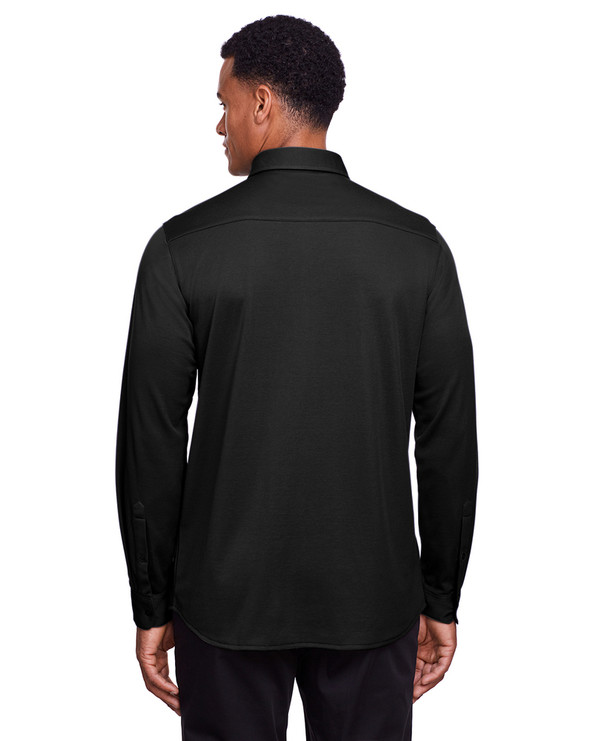 Devon & Jones DG20Z - Men's CrownLux Performance Plaited Button-Down Shirt