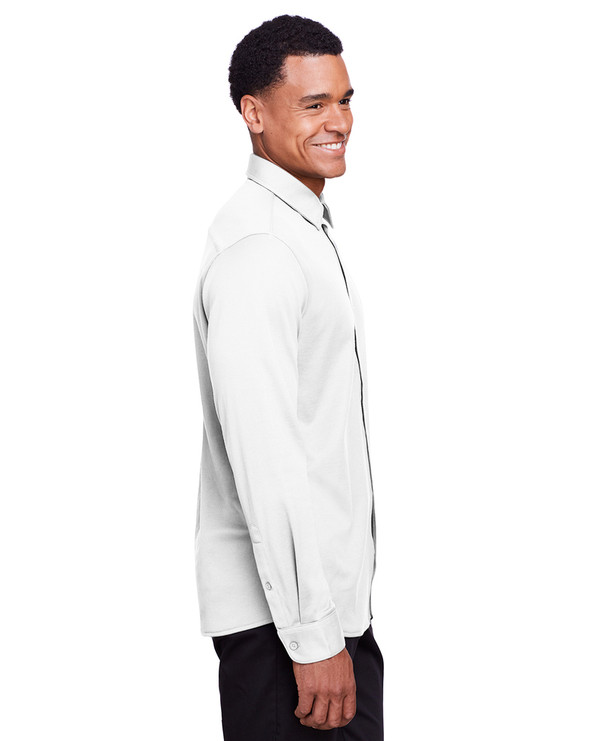 Devon & Jones DG20Z - Men's CrownLux Performance Plaited Button-Down Shirt