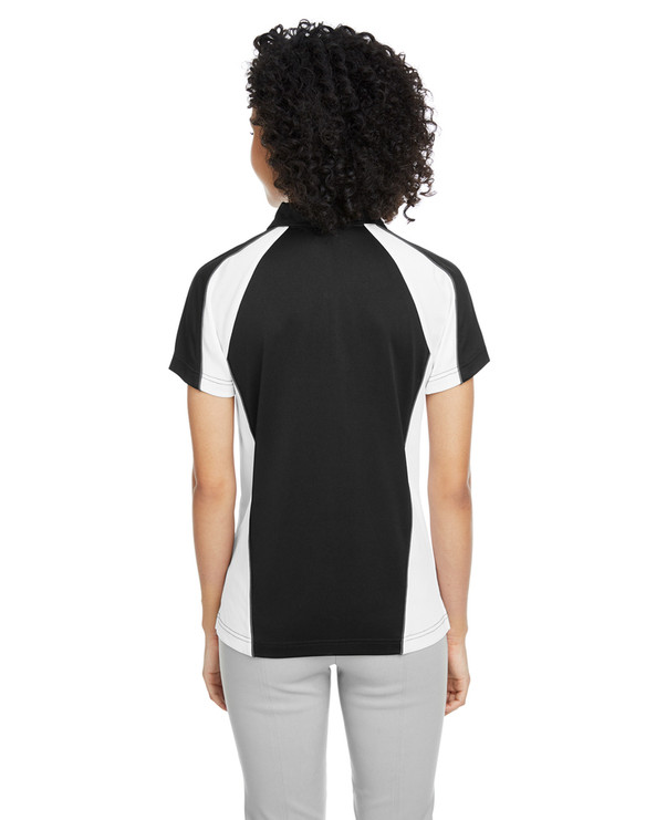 Harriton M385W - Ladies Advantage Snag Protection Plus IL Colorblock Polo