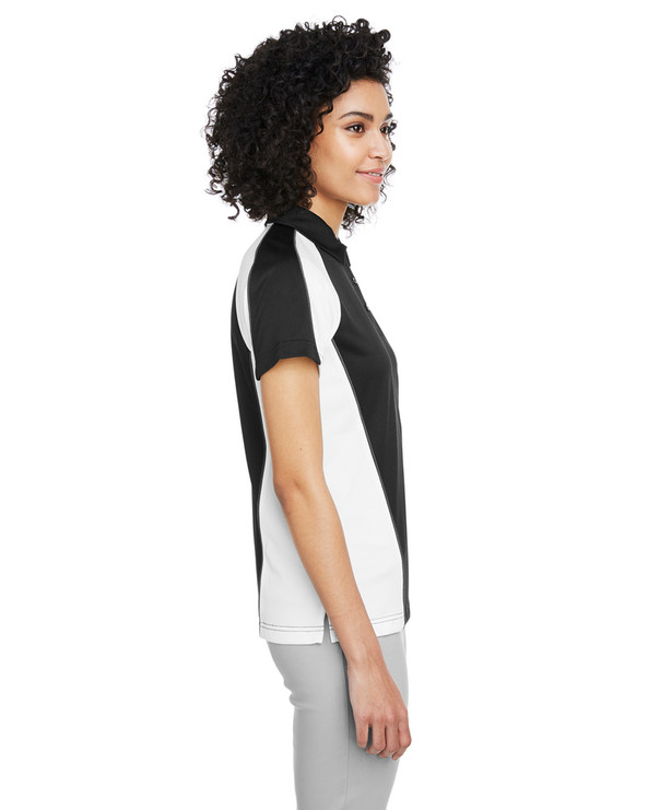 Harriton M385W - Ladies Advantage Snag Protection Plus IL Colorblock Polo