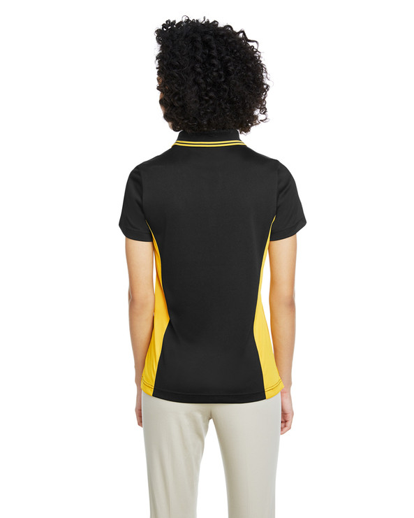 Harriton M386W - Ladies Flash Snag Protection Plus IL Colorblock Polo