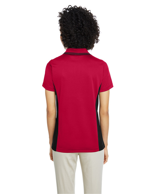 Harriton M386W - Ladies Flash Snag Protection Plus IL Colorblock Polo