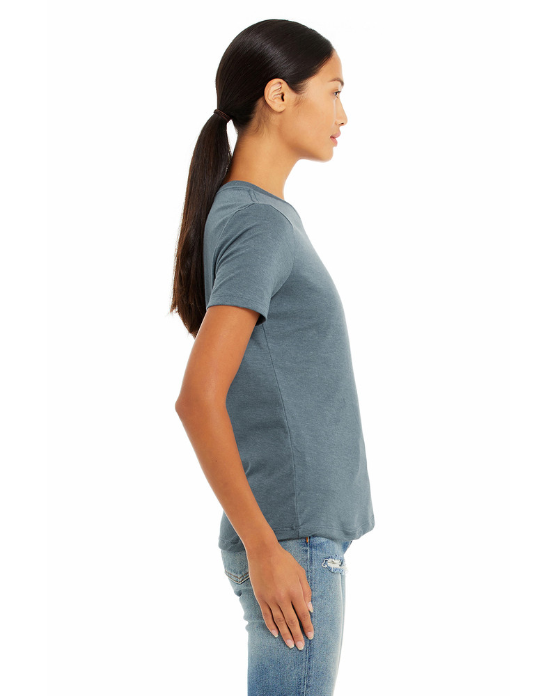 Bella+Canvas 6400CVC - T-shirt à manches courtes CVC Relaxed Heather pour dames