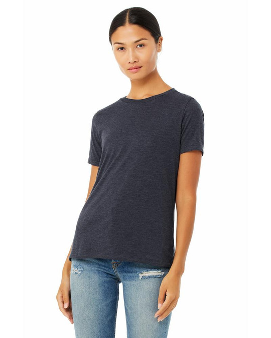 Bella+Canvas 6400CVC - T-shirt à manches courtes CVC Relaxed Heather pour dames
