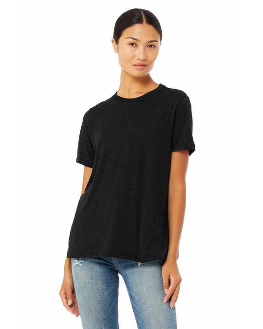 Bella+Canvas 6400CVC - T-shirt à manches courtes CVC Relaxed Heather pour dames