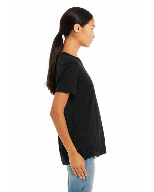 Bella+Canvas 6400CVC - T-shirt à manches courtes CVC Relaxed Heather pour dames