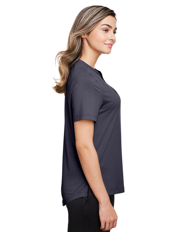 North End NE100W - Ladies Jaq Snap-Up Stretch Performance Polo