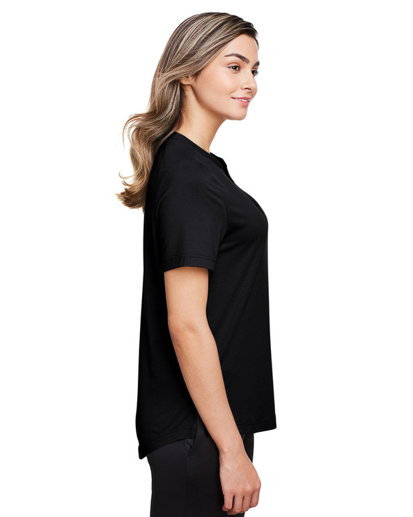 North End NE100W - Ladies Jaq Snap-Up Stretch Performance Polo