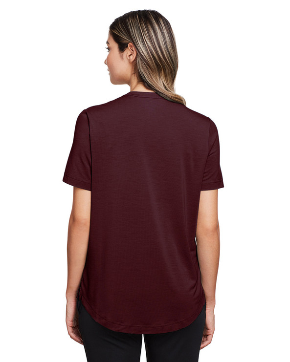 North End NE100W - Ladies Jaq Snap-Up Stretch Performance Polo