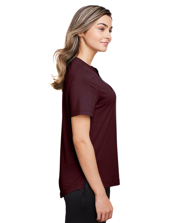 North End NE100W - Ladies Jaq Snap-Up Stretch Performance Polo