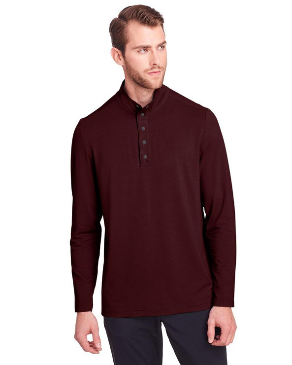 North End NE400 - Men's Jaq Snap-Up Stretch Performance Pullover