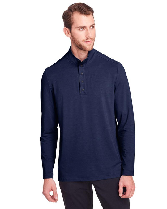 North End NE400 - Pull de performance extensible Jaq Snap-Up pour hommes