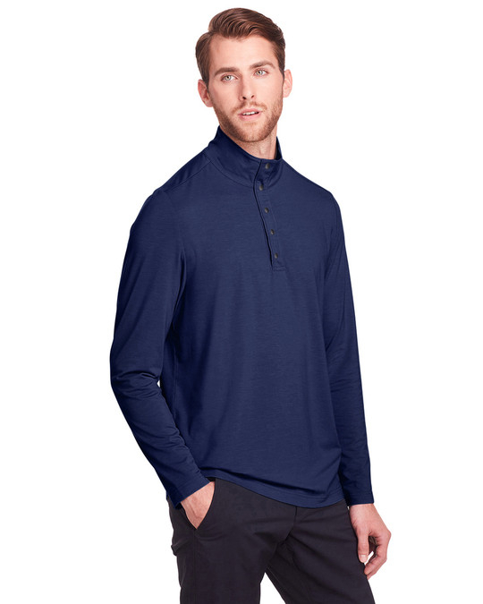 North End NE400 - Pull de performance extensible Jaq Snap-Up pour hommes