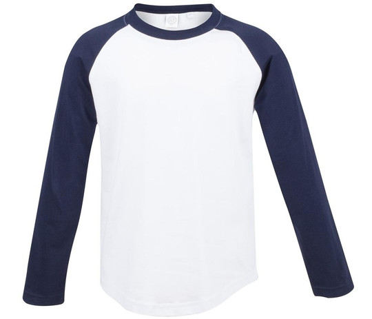 SF Mini SM271 - Kid's long-sleeved baseball t-shirt