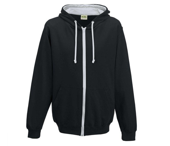 AWDIS JH053 - Sweat capuche zippé contrasté
