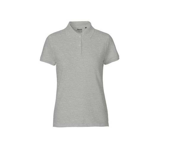 Neutral O22980 - Women's quilted polo shirt 