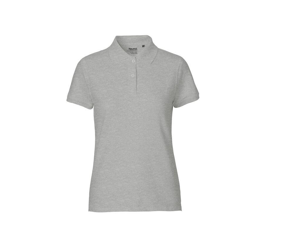 Neutral O22980 - Women's quilted polo shirt