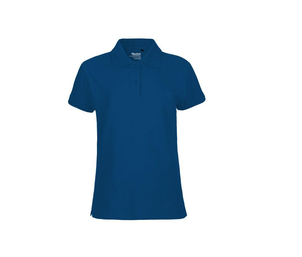 Neutral O22980 - Women's quilted polo shirt