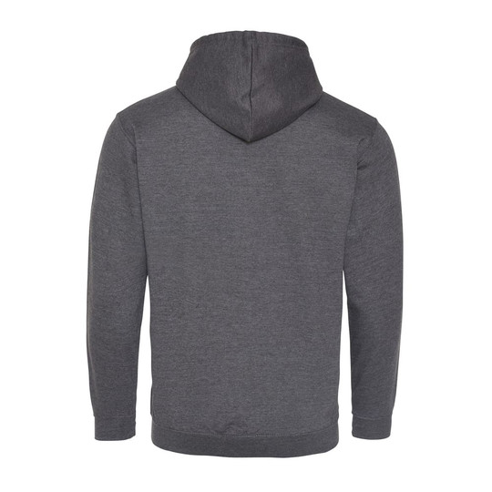 AWDIS JH053 - Kapuzensweatshirt mit Reißverschluss mit Farbkontrasten
