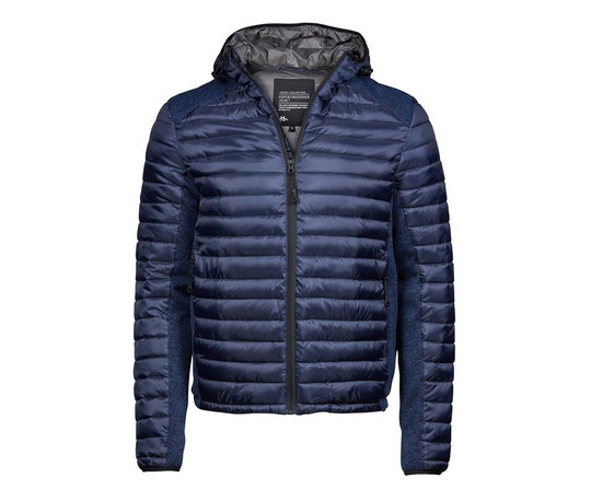 TEE JAYS TJ9610 - Herren-Steppjacke mit Kapuze Crossover